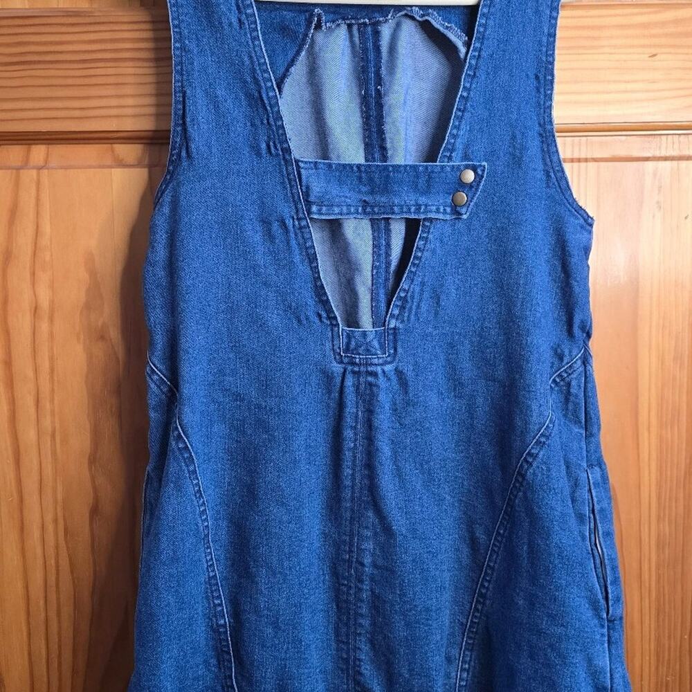 Free People Kia shift Mini Dress Style cornflower size Xsmall - Picture 2 of 3